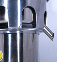 Extracteur de jus électrique commercial efficace pour légumes et fruits, prix d'usine, idéal pour les commerces