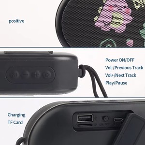 Biểu Tượng Tùy Chỉnh Ipx7 Không Thấm Nước Mini Cho Bluetooth Loa Di Động USB Ngoài Trời Loa Trầm Hệ Thống Âm Thanh Biểu Tượng Cá Nhân Cho Máy Tính - Product Image 6