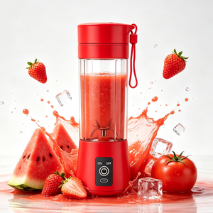Blender portable rechargeable par USB pour commandes en gros, avec 6 lames en acier inoxydable, grande capacité, idéal pour les smoothies et les milkshakes - Product Image 1