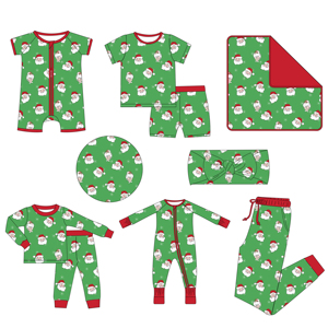 2025 Weiwei ropa personalizada de bambú para bebé impresión personalizada suave 95 viscosa bambú 5 Spandex puños doblados de una pieza bebé largo Zippy - Product Image 1