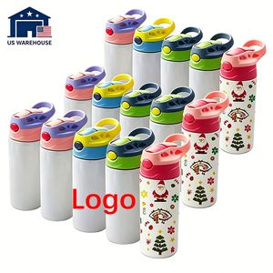 Bouteille d'eau personnalisée pour enfants de 12 oz avec sublimation et livraison gratuite - Product Image 1