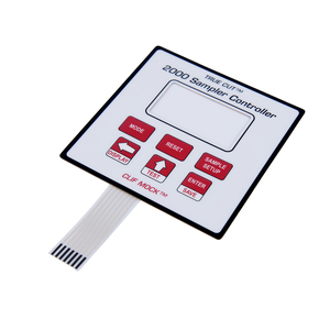 Factory Custom Embossed Button <strong>Membrane</strong> Switch <strong>Keypad</strong> with <strong>Transparent</strong> Window for Medical Device - Product Image 1