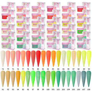 <span class=keywords><strong>Unigel</strong></span> - Juego de Esmalte de Uñas Acrílico en Polvo, 216 Colores, 15 ml, Vegano, 3 en 1, Esmalte de Gel de Color Combinable para Uso en Salones de Belleza - Product Image 3