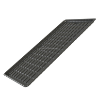 Pas cher Noir Peu Profond 4x8 Intérieur Rolling Flood and Drain System Micro Veg Plants Plateaux De Culture En Plastique À Vendre