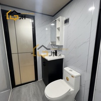 Maison Modulaire Pliante 20ft 30ft 40ft Préfabriquée Mobile 2 3 Chambres Luxe Panneau Sandwich Extensible Conteneur Maison Bureau Bâtiment