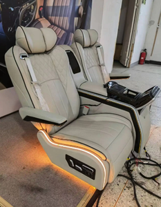 Asiento <span class=keywords><strong>de</strong></span> <span class=keywords><strong>conductor</strong></span> <span class=keywords><strong>de</strong></span> coche individual modificado con ventilación <span class=keywords><strong>de</strong></span> limusina SUV RV VAN VIP <span class=keywords><strong>de</strong></span> lujo para F150 W639 M5 LC200 - Product Image 2