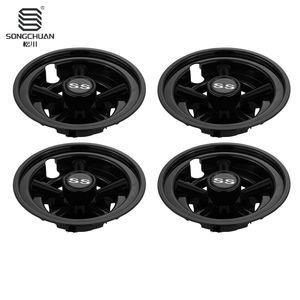 Tapacubos de 8 Pulgadas en Cromo Negro SS para Carritos de Golf EZGO, Club Car y Yamaha, Tapas de Rueda de Alta Calidad - Product Image 4