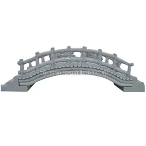 G603 grey granite decorative garden stone bridge for sale