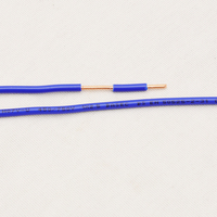 Fil électrique en cuivre toronné 24 AWG, isolé PVC H07V-U/H07V-R 450/750V BASEC ROHS, câble de construction 1,5 mm en bobine