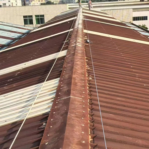 Dach-Rettungsleine Sicherheitsleine für Höhenarbeiten Hochbelastbarer Edelstahl Korrosionsbeständig Ergonomisches Design Schutz - Product Image 3