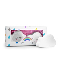 Bombe de bain effervescente nuage dégradé de couleurs |   Coffret Cadeau Coloré de Sels de Mer Effervescents Sans Cruauté Animale pour le Bien-être Personnel et les Cadeaux