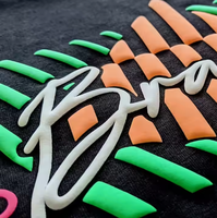 Dropshipping, fabricant de vêtements surdimensionnés en coton 100% lourd, t-shirts pour hommes avec logo en mousse 3D, impression personnalisée en relief