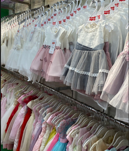 Vestidos de Fiesta de Princesa para Niñas, Verano 2026, Lote al por Mayor, Tallas Variadas, Transpirables, con Encaje, Impecables - Product Image 2