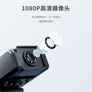 Portable Handheld Camera 1080P Night Vision Wide Angle Sports Recorder With Micro <b>Sd</b> <b>Card</b> Support - Product Image 1