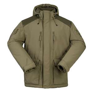 Parka de invierno Unisex con capucha repelente al agua transpirable a prueba de viento chaqueta de esquí algodón relleno poliéster resistente al desgaste al aire libre - Product Image 1