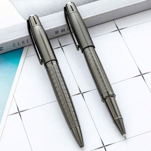 New Electroplated Gray Business Engraved 1.0Mm Ballpoint Customizable Logo Gift Promotional <b>Pen</b> - Product Image 1