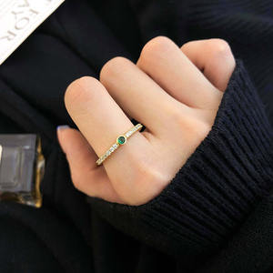 Conjuntos de anillos de dedo Foxi <span class=keywords><strong>BOHEMIA</strong></span>, joyería fina delicada para mujer, estilo único limitado, regalo de Plata de Ley 925 para niñas - Product Image 4