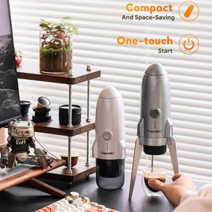 Machine à <span class=keywords><strong>café</strong></span> expresso Rocket facile à nettoyer, machine à capsules portable avec pression de 19 bars, crème riche - Product Image 5