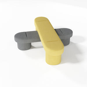 Scandinavian Style Shoe Bench For Clothing Store Space Saving <b>Foot</b> <b>Stool</b> Freestanding Design - Product Image 5