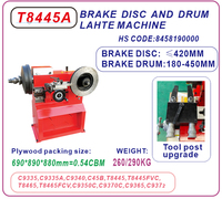 Machine à tournir les disques et tambours de frein T8445A
