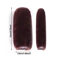 4 pièces universel résistant au froid chaud rembourré couverture de guidon pour accessoire de véhicule électrique de moto d'hiver