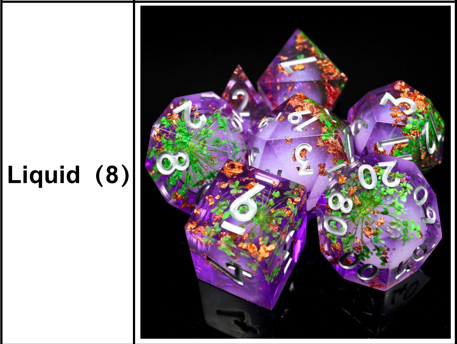 # Liquide 8 ~ 7 PCS/ensemble