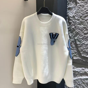 Vente en gros de pulls à col rond en laine jacquard pour femmes, nouveaux modèles automne/hiver, 26 modèles - Product Image 4