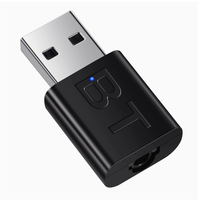 Adaptateur USB 2-en-1, haut-parleur sans fil 3,5 mm, récepteur audio AUX, émetteur 5.0