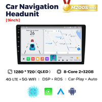 MEKEDE - Estéreo para Auto con Pantalla QLED Android, el Más Reciente del Mercado, para Unidad Principal Universal de 9/10 Pulgadas, Compatible con Cámara de 360° y Control por Voz