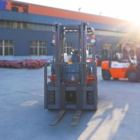 Chariot élévateur compact de 3 tonnes facile à utiliser avec moteur diesel, chariot élévateur diesel de 3,5 tonnes
