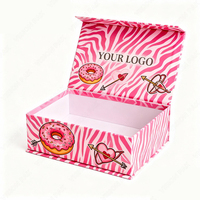 Usine en gros expédition rose tiroir Mailer Mini luxe voyage personnalisé en cuir organisateur emballage boîte à bijoux avec votre logo