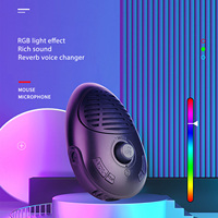 GAM-UM05 Professionnel Couleurs Gaming Rgb USB De Bureau Haut-Parleur Intégré Microphone À Condensateur Pour Pc