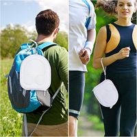 Étui rigide OEM pour casque Sony WH-CH510 Tune 510BT/660NC, housse de protection de voyage, sac de rangement portable avec fermeture éclair pour sacs