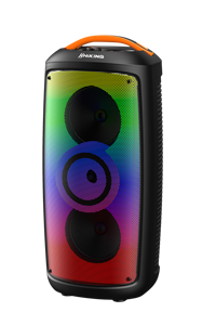 ลำโพงไร้สายแบบเรโทรพร้อมไมโครโฟนบลูทูธไร้สายสำหรับใช้ในบ้านคาราโอเกะปาร์ตี้ - Product Image 3