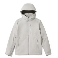 Nouvelle veste softshell à capuche en nylon pour l'extérieur 2026, coupe-vent, imperméable, anti-UV, chaude pour adultes ; Manteau de randonnée et d'alpinisme