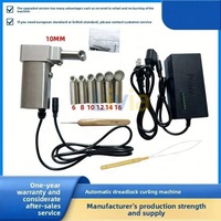 Kit de machine à dreadlocks avec 3 têtes pour la création et la réparation rapides de locs - Garantie 1 an
