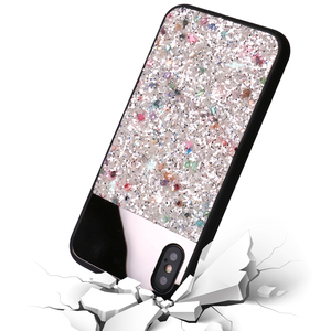 Bling brillo lentejuelas espejo de la cubierta de la caja del teléfono móvil para iphone 11 X Xs X Max XR 7 6 6 <span class=keywords><strong>s</strong></span> - Product Image 5