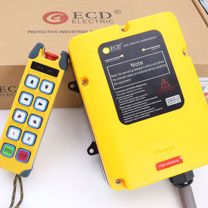 No se preocupe después de la compra Operación simple Control remoto de radio industrial de polipasto eléctrico de la ECD-8D - Product Image 6