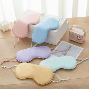 Masque de sommeil en soie véritable 16 Momme, réglable, occultant, confortable, pour hôtel, avion, spa, luxe premium, accessoires de voyage - Product Image 2