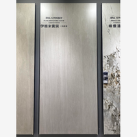 Wharton Carreaux de travertin en pierre frittée Tables de restaurant en céramique de grande taille pour villa Intérieur extérieur pour chambre à coucher Salon
