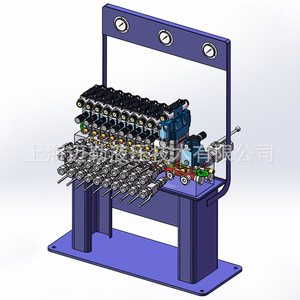 Hydraulic Valve Assembly Directional Control Valve 400 Bar 600 L Min Carbon Steel For Steel <b>Mills</b> And Foundries - Product Image 2