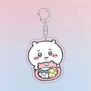 Chiikawa douleur sac Usaki petit Hachiyi mignon cartable pendentif acrylique porte-clés dessin animé cadeau - Product Image 3