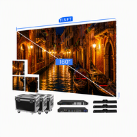 Mur vidéo LED pour scène P2.5, étanche IP65, luminosité 1000cd, installation facile, intérieur/extérieur, pour défilé de mode, événement de gala