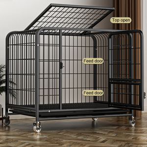 <span class=keywords><strong>Jaula</strong></span> profesional de alta calidad <span class=keywords><strong>para</strong></span> perros de tubo cuadrado, <span class=keywords><strong>jaula</strong></span> de hierro, valla <span class=keywords><strong>para</strong></span> mascotas, perrera - Product Image 6