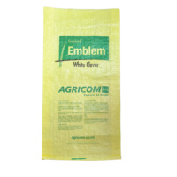 100% vierge PP tissé enduit fort oiseau nourriture animale sac tissé PP étanche laminé sac d'alimentation