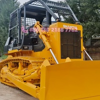 Machines forestières Shantui SD22F Bulldozer de type forestier pour l'exploitation forestière Shantui SD22F Bulldozer avec treuil
