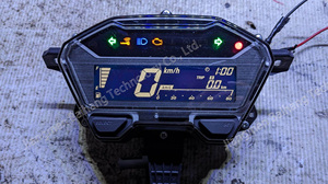 มาตรวัดความเร็วปรับแต่งได้ มาตรวัดชั่วโมงดิจิตอล มาตรวัดระยะทาง มาตรวัดรอบเครื่อง แผงหน้าปัด สำหรับ Honda <span class=keywords><strong>Vario</strong></span> 125 150 - Product Image 3