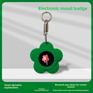 Nouveaux badges électroniques d'humeur avec contrôle par application, en silicone, pour <span class=keywords><strong>Adidas</strong></span>, Li-Ning, Anta, Fila et Supreme - Product Image 3