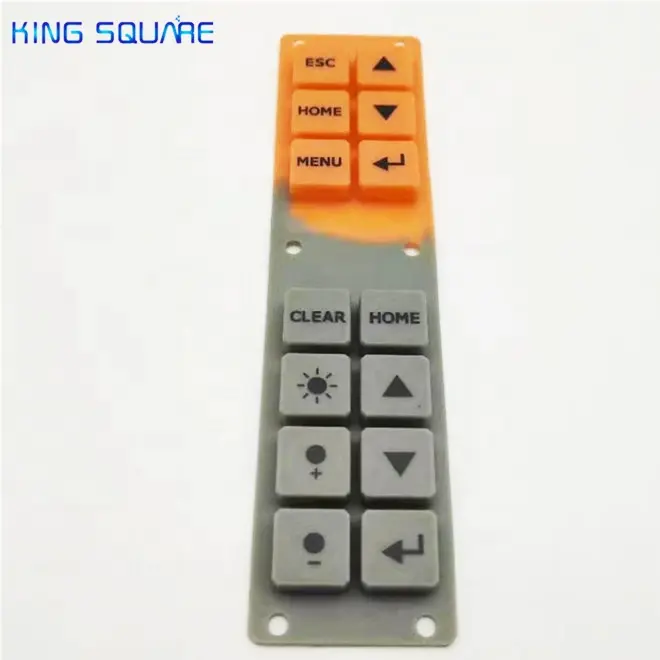 China Factory Direct Custom Silicone Push Rubber Button Keypad Soft Silicone Button Keyboard