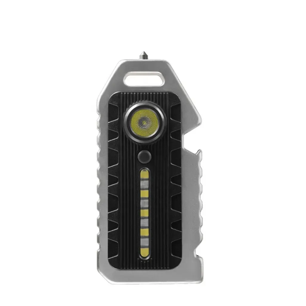 Outdoor Portable Small Keychain Work Light Waterproof Mini Keychain Flashlight Cob Rechargeable Led Keychain Light